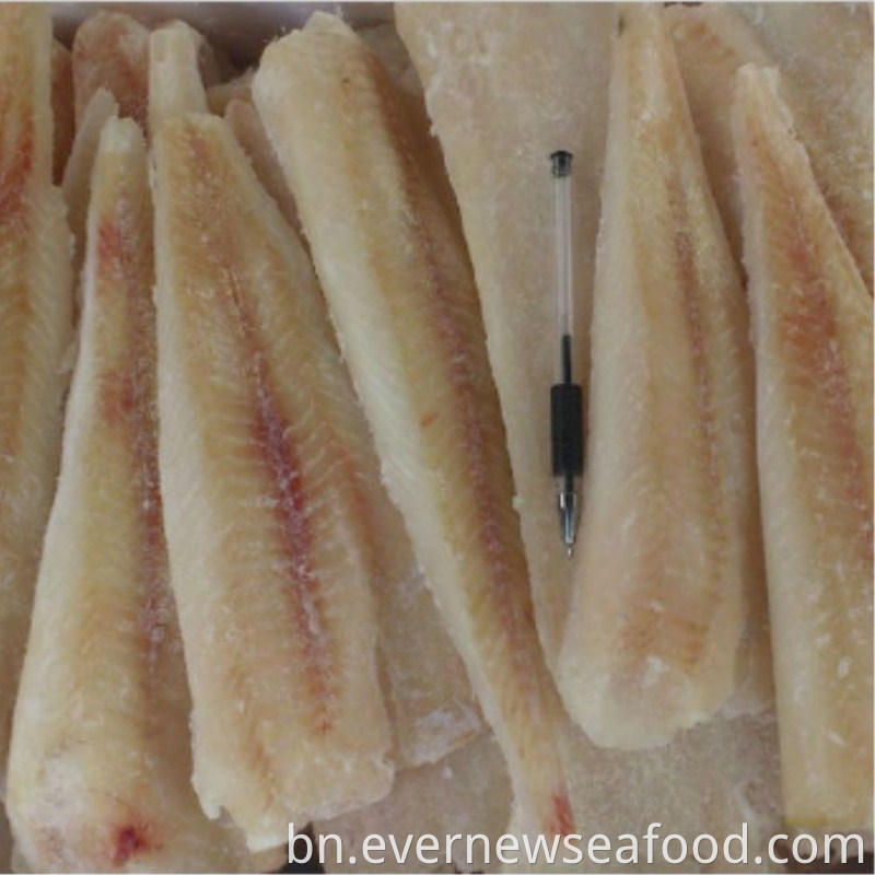 উচ্চ মানের শুকনো লবণযুক্ত আলাস্কা পোলক মিগাস